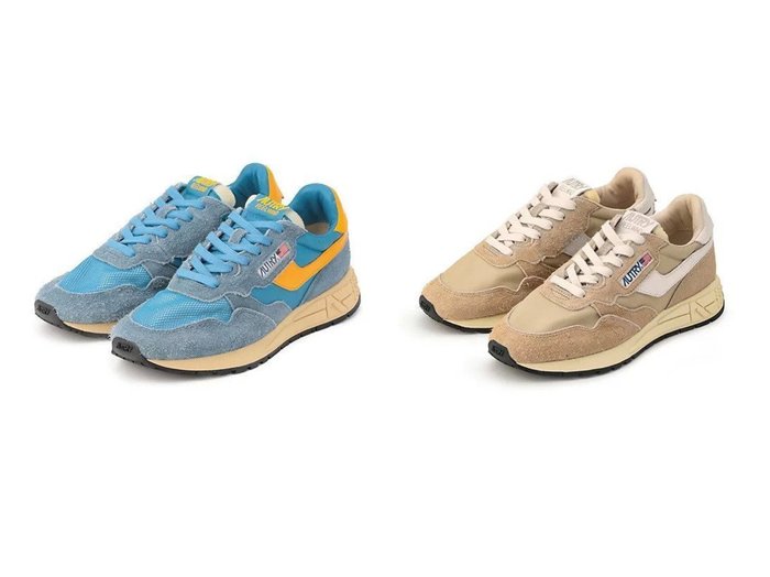 【AUTRY/オートリー】のREELWIND LOW WOM 【通販サイトで人気ランキング上位、おすすめ!レディースファッション通販 / Popular clothes】  おすすめ人気トレンドファッション通販アイテム 人気、トレンドファッション・服の通販 founy(ファニー) ファッション Fashion レディースファッション WOMEN オレンジ Orange シューズ Shoes スエード Suede スタイリッシュ Stylish スニーカー Sneakers ランニング Running 軽量 Lightweight |ID:crp329100000217012