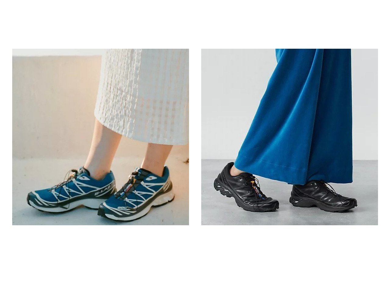 【Salomon/サロモン】のXT-6 【通販サイトで人気ランキング上位、おすすめ!レディースファッション通販 / Popular clothes】  おすすめ人気トレンドファッション通販アイテム インテリア・キッズ・メンズ・レディースファッション・服の通販 founy(ファニー) 　ファッション　Fashion　レディースファッション　WOMEN　スニーカー　Sneakers　スリム　Slim　フォルム　Form　レース　Race　今季　This Season　楽ちん　Easy　ブラック系　Black　ホワイト系　White　グレー系　Gray　ブルー系　Blue　|ID:crp329100000217018