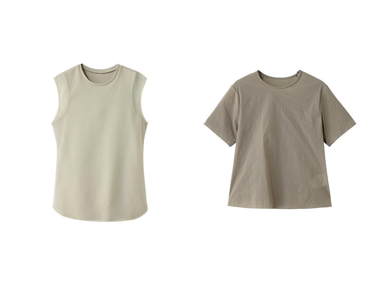 【STUNNING LURE/スタニングルアー】のシアーレイヤードタンク&rシアーストレッチコンパクトTシャツ おすすめ人気トレンドファッション通販アイテム インテリア・キッズ・メンズ・レディースファッション・服の通販 founy(ファニー) 　ファッション　Fashion　レディースファッション　WOMEN　トップス・カットソー　Tops/Tshirt　キャミソール / ノースリーブ　No Sleeves　シャツ/ブラウス　Shirts/Blouses　ロング / Tシャツ　T-Shirts　カットソー　Cut and Sewn　キャミソール　Camisole　シアー　Sheer　シンプル　Simple　タンク　Tank　夏　Summer　NEW・新作・新着・新入荷　New Arrivals　春　Spring　S/S・春夏　Ss・Spring/Summer　ホワイト系　White　グリーン系　Green　ブラック系　Black　ブラウン系　Brown　|ID:crp329100000217024