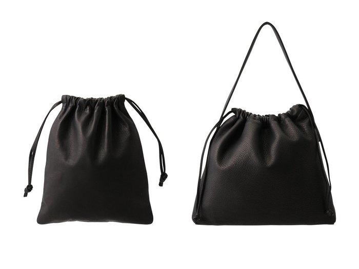 【Aeta/アエタ】のDouble Faced DRAWSTRING POUCH L&DRAW STRING ONE SHOULDER S バッグ・鞄 おすすめ人気トレンドファッション通販アイテム 人気、トレンドファッション・服の通販 founy(ファニー) 　ファッション　Fashion　レディースファッション　WOMEN　ユニセックス　Unisex　ハンドバッグ　Handbag　ポーチ　Pouch　巾着　Purse　NEW・新作・新着・新入荷　New Arrivals　|ID:crp329100000217053