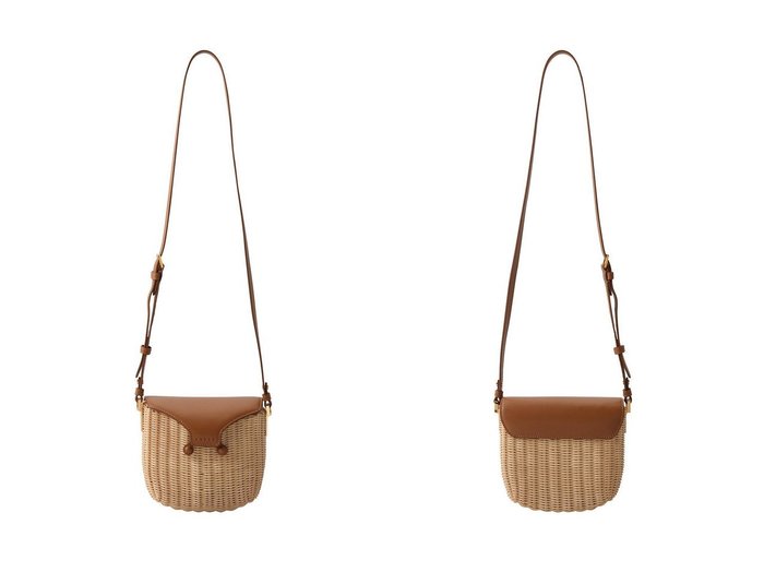 【MARNI/マルニ】のTRUNKAROO ラタンショルダーバッグ バッグ・鞄 おすすめ人気トレンドファッション通販アイテム 人気、トレンドファッション・服の通販 founy(ファニー) 　ファッション　Fashion　レディースファッション　WOMEN　バッグ　Bag　サマー　Summer　ラタン　Rattan　NEW・新作・新着・新入荷　New Arrivals　|ID:crp329100000217056