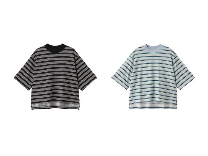 【three dots/スリー ドッツ】のハンプトンTEE ショートスリーブ トップス、カットソー おすすめ人気トレンドファッション通販アイテム 人気、トレンドファッション・服の通販 founy(ファニー) ファッション Fashion レディースファッション WOMEN トップス・カットソー Tops/Tshirt シャツ/ブラウス Shirts/Blouses ロング / Tシャツ T-Shirts カットソー Cut and Sewn インナー Inner クロップド Cropped ショート Short スリーブ Sleeve フィット Fit エレガント 上品 Elegant NEW・新作・新着・新入荷 New Arrivals |ID:crp329100000217060