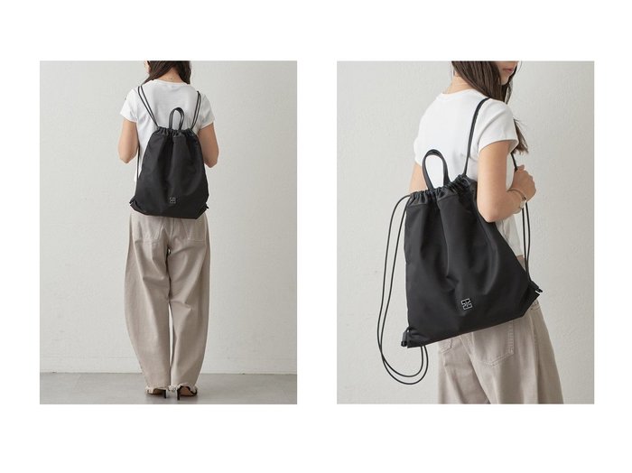 【IACUCCI/イアクッチ】のアーゴ ナップサックCERVO バッグ・鞄 おすすめ人気トレンドファッション通販アイテム 人気、トレンドファッション・服の通販 founy(ファニー) 　ファッション　Fashion　レディースファッション　WOMEN　バッグ　Bag　エレガント 上品　Elegant　巾着　Purse　人気　Popularity　ラップ　Wrap　リュック　Ruck Sack　おすすめ　Recommend　旅行　Travel　NEW・新作・新着・新入荷　New Arrivals　|ID:crp329100000217093