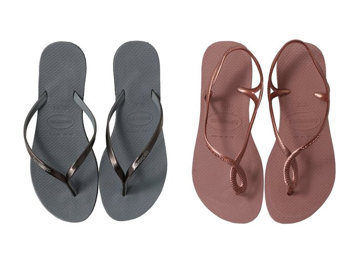 【havaianas/ハワイアナス】のYOU METALLIC ビーチサンダル&LUNA ビーチサンダル シューズ・靴 おすすめ人気トレンドファッション通販アイテム 人気、トレンドファッション・服の通販 founy(ファニー) ファッション Fashion レディースファッション WOMEN サンダル Sandals ビーチ Beach メタリック Metallic ラップ Wrap 夏 Summer 定番 Standard NEW・新作・新着・新入荷 New Arrivals 旅行 Travel アンクル Uncle シンプル Simple リゾート Resort |ID:crp329100000217097
