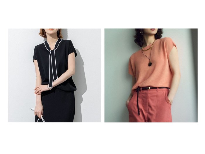 【NIJYUSANKU/23区】の【/洗える】レーヨンポリエステルストレッチ ボウタイ ニット&【/洗える】シャイニーシアー オーバーサイズ ニット おすすめ人気トレンドファッション通販アイテム インテリア・キッズ・メンズ・レディースファッション・服の通販 founy(ファニー) https://founy.com/ ファッション Fashion レディースファッション WOMEN トップス・カットソー Tops/Tshirt ニット Knit Tops インナー Inner 春 Spring 洗える Washable ストレッチ Stretch セーター Sweater 定番 Standard 人気 Popularity ベーシック Basic S/S・春夏 Ss・Spring/Summer NEW・新作・新着・新入荷 New Arrivals 夏 Summer エレガント 上品 Elegant 2025年 2025 2025春夏・S/S Ss,Spring/Summer,2025 |ID:crp329100000217115