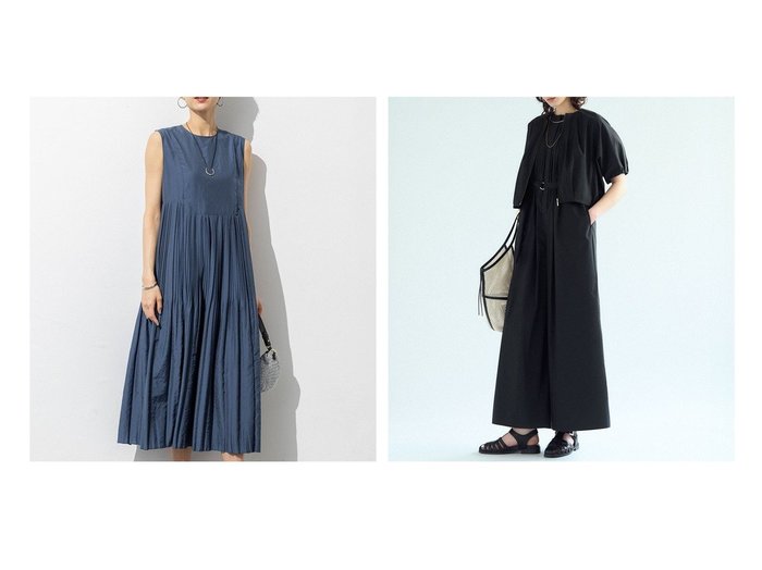 【NIJYUSANKU/23区】の【/洗える】プリーツコンビ ワンピース&【/撥水性/接触冷感/洗える】ストレッチタイプライター オールインワン おすすめ人気トレンドファッション通販アイテム 人気、トレンドファッション・服の通販 founy(ファニー) ファッション Fashion レディースファッション WOMEN ワンピース Dress オールインワン ワンピース All In One Dress サロペット Salopette エレガント 上品 Elegant 春 Spring 洗える Washable コンビ Combination シルク Silk シンプル Simple プリーツ Pleats S/S・春夏 Ss・Spring/Summer NEW・新作・新着・新入荷 New Arrivals 夏 Summer 2025年 2025 2025春夏・S/S Ss,Spring/Summer,2025 |ID:crp329100000217117