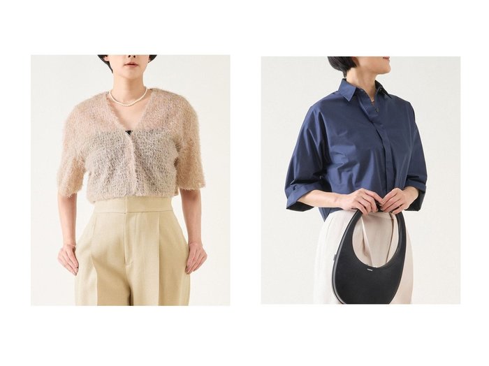 【martinique/マルティニーク】のジャガードボレロ(セットアップ可)&クロップドシャツ(セットアップ可) トップス、カットソー おすすめ人気トレンドファッション通販アイテム 人気、トレンドファッション・服の通販 founy(ファニー) ファッション Fashion レディースファッション WOMEN アウター Coat Outerwear ボレロ Bolero jackets トップス・カットソー Tops/Tshirt シャツ/ブラウス Shirts/Blouses おすすめ Recommend クロップド Cropped ショート Short スリーブ Sleeve セットアップ Set Up チュール Tulle デニム Denim フリンジ Fringe ボレロ Bolero エレガント 上品 Elegant NEW・新作・新着・新入荷 New Arrivals |ID:crp329100000217140