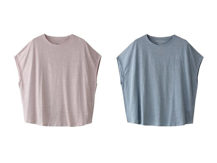 【heliopole/エリオポール】の【MAJESTIC FILATURES】フレンチスリーブカットソー トップス、カットソー おすすめ人気トレンドファッション通販アイテム 人気、トレンドファッション・服の通販 founy(ファニー) ファッション Fashion レディースファッション WOMEN トップス・カットソー Tops/Tshirt シャツ/ブラウス Shirts/Blouses ロング / Tシャツ T-Shirts カットソー Cut and Sewn インナー Inner ショート Short スリーブ Sleeve NEW・新作・新着・新入荷 New Arrivals |ID:crp329100000217145