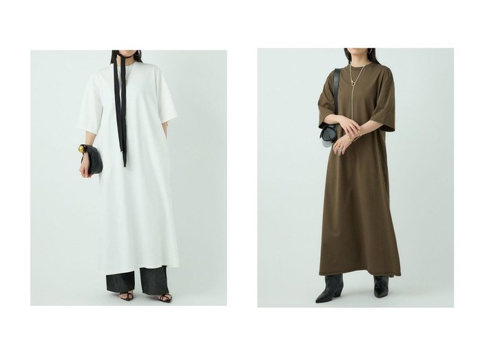 【Chaos/カオス】の【WHY NOT NOW】ルースワンピース おすすめ人気トレンドファッション通販アイテム 人気、トレンドファッション・服の通販 founy(ファニー) ファッション Fashion レディースファッション WOMEN ワンピース Dress チュニック Tunic インナー Inner シルケット Mercerization スリット Slit チュニック Tunic デニム Denim ロング Long NEW・新作・新着・新入荷 New Arrivals |ID:crp329100000217162