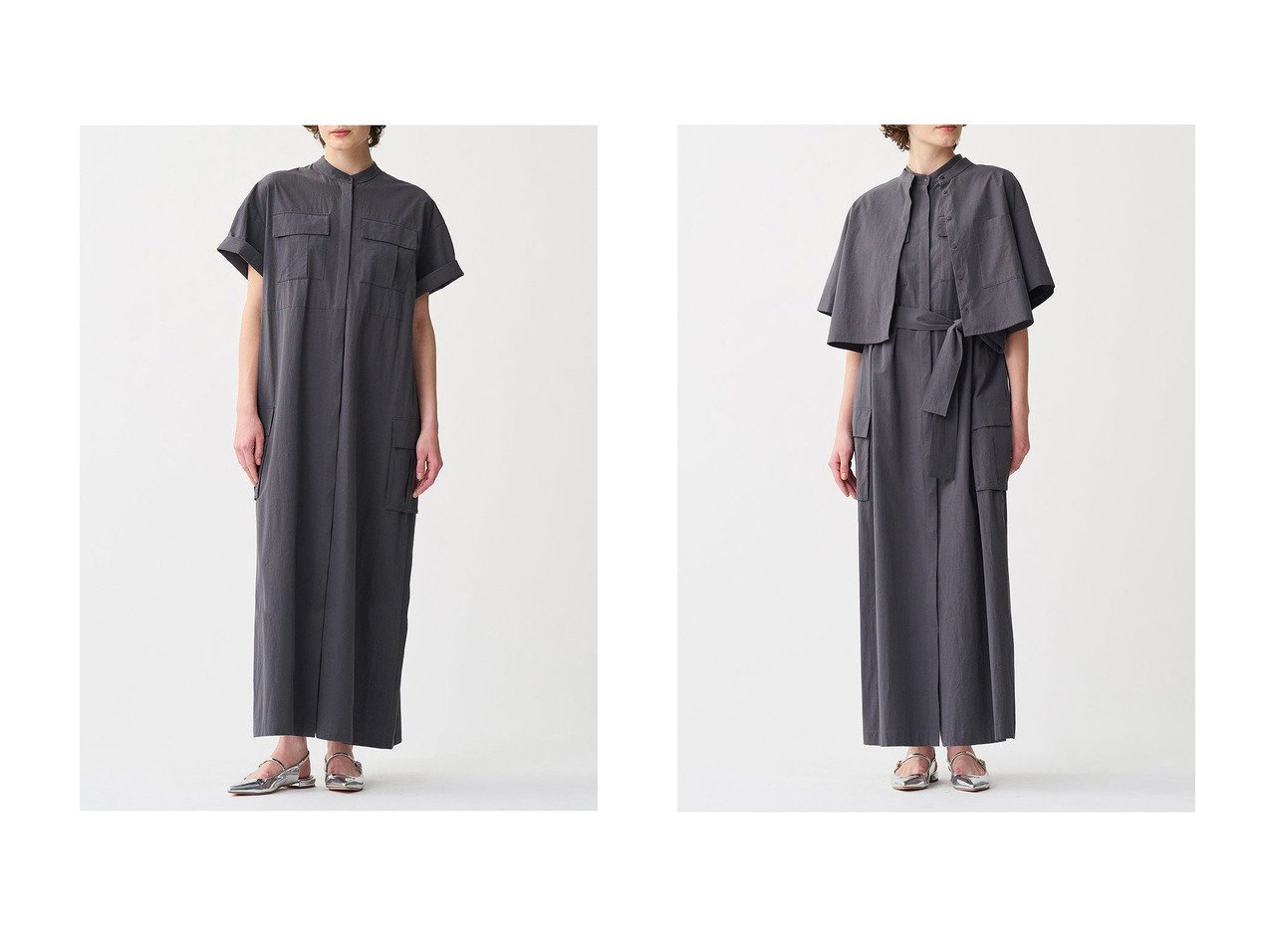 【uncrave/アンクレイヴ】のカラータイプライター シャツワンピース ワンピース、ドレス おすすめ人気トレンドファッション通販アイテム インテリア・キッズ・メンズ・レディースファッション・服の通販 founy(ファニー) 　ファッション　Fashion　レディースファッション　WOMEN　ワンピース　Dress　シャツワンピース　Shirt Dresses　チュニック　Tunic　インド　India　オーガニック　Organic　タイプライター　Typewriter　チュニック　Tunic　フラップ　Flap　ポケット　Pocket　リラックス　Relax　ロング　Long　NEW・新作・新着・新入荷　New Arrivals　|ID:crp329100000217277