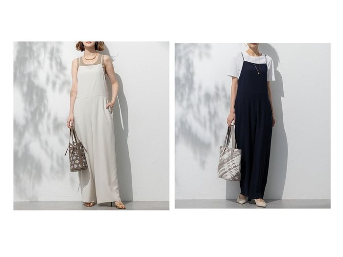 【NIJYUSANKU/23区】の【一部店舗限定/吸水速乾/UVカット/接触冷感/洗える】ストレッチジョーゼット オールインワン おすすめ人気トレンドファッション通販アイテム 人気、トレンドファッション・服の通販 founy(ファニー) ファッション Fashion レディースファッション WOMEN ワンピース Dress オールインワン ワンピース All In One Dress サロペット Salopette インナー Inner エレガント 上品 Elegant 春 Spring 洗える Washable カットソー Cut And Sew ギャザー Gather 吸水 Water Absorption サロペット Overalls ジャケット Jacket ジョーゼット Georgette ストレッチ Stretch セットアップ Set Up 定番 Standard ベーシック Basic ラップ Wrap レギュラー Regular S/S・春夏 Ss・Spring/Summer NEW・新作・新着・新入荷 New Arrivals おすすめ Recommend 夏 Summer 2025年 2025 2025春夏・S/S Ss,Spring/Summer,2025 |ID:crp329100000217319