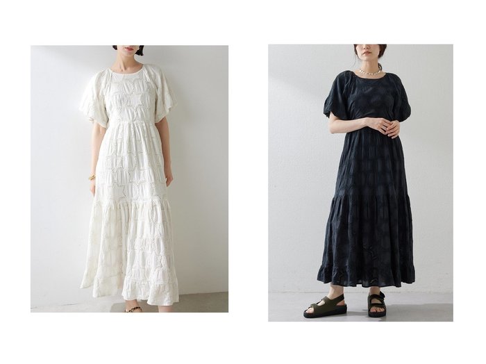 【Whim Gazette/ウィムガゼット】のエンブロイダリーパフワンピース おすすめ人気トレンドファッション通販アイテム 人気、トレンドファッション・服の通販 founy(ファニー) ファッション Fashion レディースファッション WOMEN ワンピース Dress チュニック Tunic スリーブ Sleeve チュニック Tunic パターン Pattern リゾート Resort ロング Long エレガント 上品 Elegant 夏 Summer NEW・新作・新着・新入荷 New Arrivals 春 Spring S/S・春夏 Ss・Spring/Summer |ID:crp329100000217320