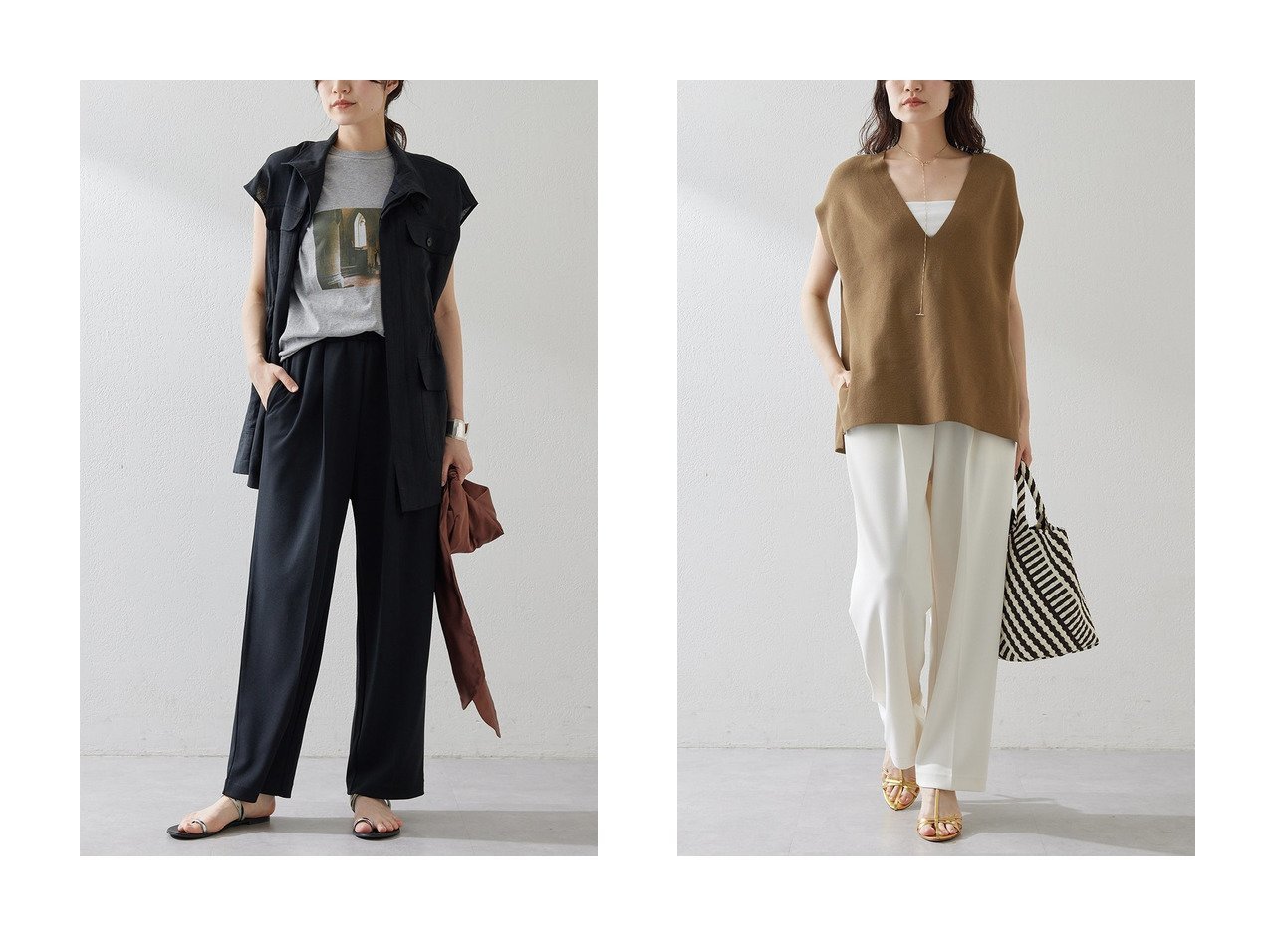 【Whim Gazette/ウィムガゼット】のカットジョーゼットパンツ おすすめ人気トレンドファッション通販アイテム インテリア・キッズ・メンズ・レディースファッション・服の通販 founy(ファニー) 　ファッション　Fashion　レディースファッション　WOMEN　パンツ　Pants　シンプル　Simple　ジャケット　Jacket　ジャージー　Jersey　ジョーゼット　Georgette　ストレッチ　Stretch　スニーカー　Sneakers　センター　Center　フロント　Front　ベーシック　Basic　NEW・新作・新着・新入荷　New Arrivals　ホワイト系　White　ブラック系　Black　|ID:crp329100000217323
