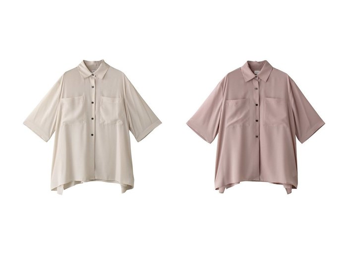 【MANOF/マノフ】のシャツ トップス、カットソー おすすめ人気トレンドファッション通販アイテム 人気、トレンドファッション・服の通販 founy(ファニー) ファッション Fashion レディースファッション WOMEN トップス・カットソー Tops/Tshirt シャツ/ブラウス Shirts/Blouses ショート Short シンプル Simple スリーブ Sleeve ドレープ Drape フロント Front ワイド Wide エレガント 上品 Elegant NEW・新作・新着・新入荷 New Arrivals |ID:crp329100000217341