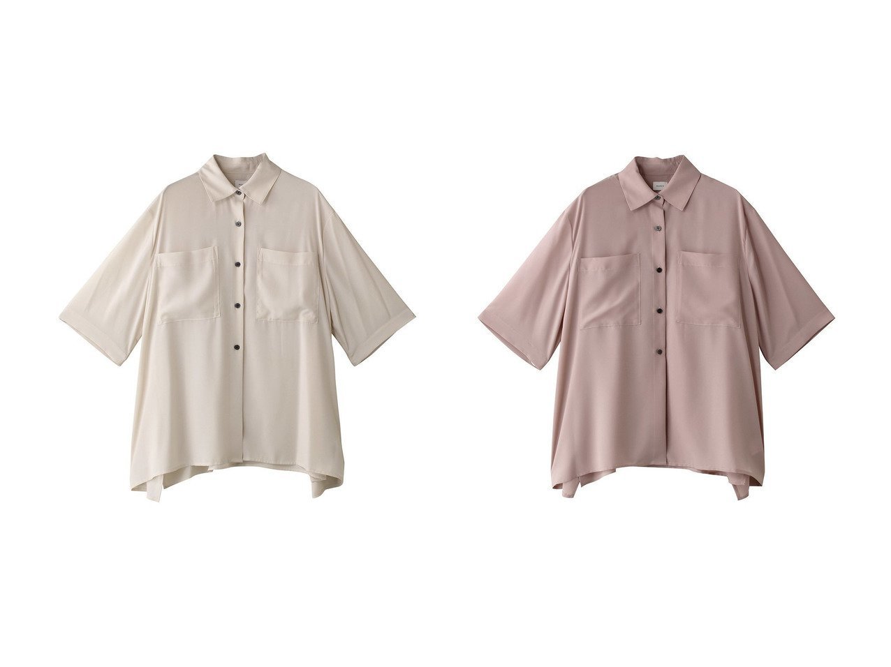 【MANOF/マノフ】のシャツ トップス、カットソー おすすめ人気トレンドファッション通販アイテム インテリア・キッズ・メンズ・レディースファッション・服の通販 founy(ファニー) 　ファッション　Fashion　レディースファッション　WOMEN　トップス・カットソー　Tops/Tshirt　シャツ/ブラウス　Shirts/Blouses　ショート　Short　シンプル　Simple　スリーブ　Sleeve　ドレープ　Drape　フロント　Front　ワイド　Wide　エレガント 上品　Elegant　NEW・新作・新着・新入荷　New Arrivals　イエロー系　Yellow　ブラック系　Black　レッド系　Red　|ID:crp329100000217341