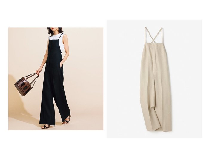【DoCLASSE/ドゥクラッセ】のラメリネン・サロペットパンツ 40代50代からの婦人服【通販サイトで人気ランキング上位、おすすめ!レディースファッション通販 / Popular clothes】   おすすめ人気トレンドファッション通販アイテム 人気、トレンドファッション・服の通販 founy(ファニー) ファッション Fashion レディースファッション WOMEN サロペット Overalls シンプル Simple リネン Linen リボン Ribbon |ID:crp329100000217354