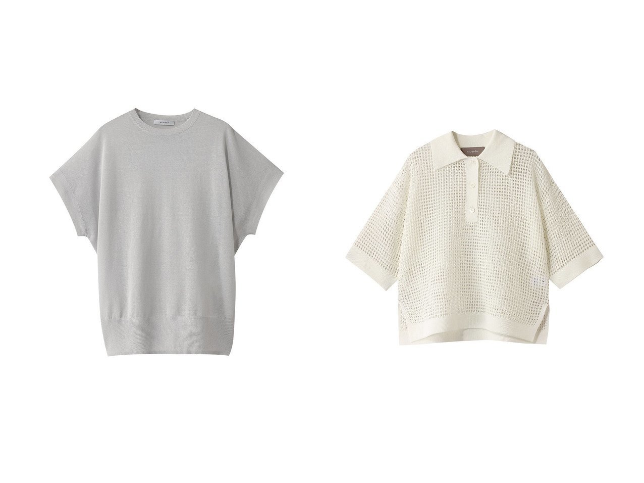 【heliopole/エリオポール】のシアーニットBIG TEE&ポロニットプルオーバー おすすめ人気トレンドファッション通販アイテム インテリア・キッズ・メンズ・レディースファッション・服の通販 founy(ファニー) 　ファッション　Fashion　レディースファッション　WOMEN　トップス・カットソー　Tops/Tshirt　ニット　Knit Tops　プルオーバー　Pullover　シアー　Sheer　ビッグ　Big　ベーシック　Basic　今季　This Season　定番　Standard　NEW・新作・新着・新入荷　New Arrivals　グレー系　Gray　ブラック系　Black　ブラウン系　Brown　イエロー系　Yellow　|ID:crp329100000217375