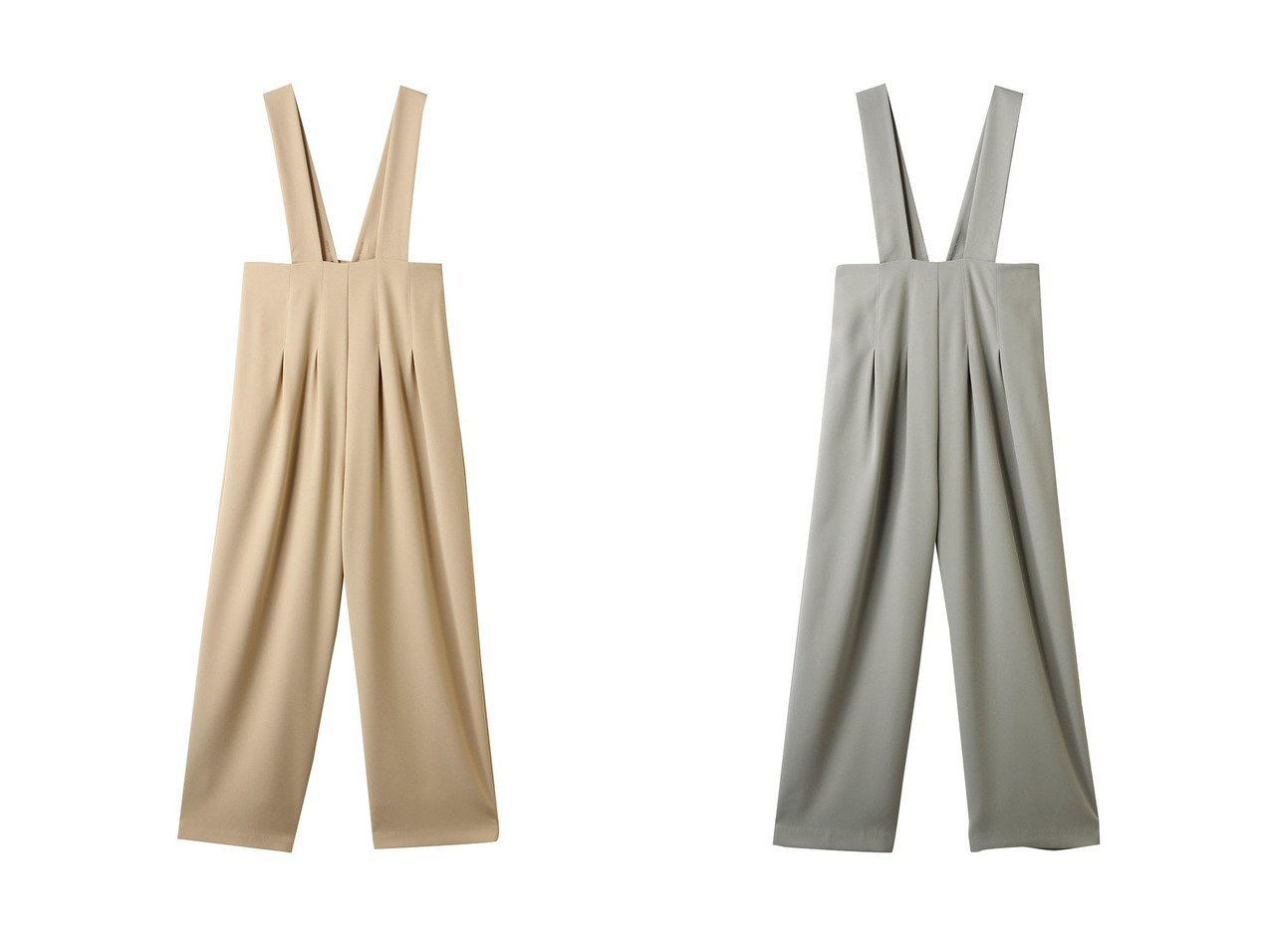 【CLANE/クラネ】のパンツ ワンピース、ドレス おすすめ人気トレンドファッション通販アイテム インテリア・キッズ・メンズ・レディースファッション・服の通販 founy(ファニー) 　ファッション　Fashion　レディースファッション　WOMEN　パンツ　Pants　インナー　Inner　サスペンダー　Suspenders　ロング　Long　エレガント 上品　Elegant　NEW・新作・新着・新入荷　New Arrivals　ベージュ系　Beige　ブラック系　Black　|ID:crp329100000217382