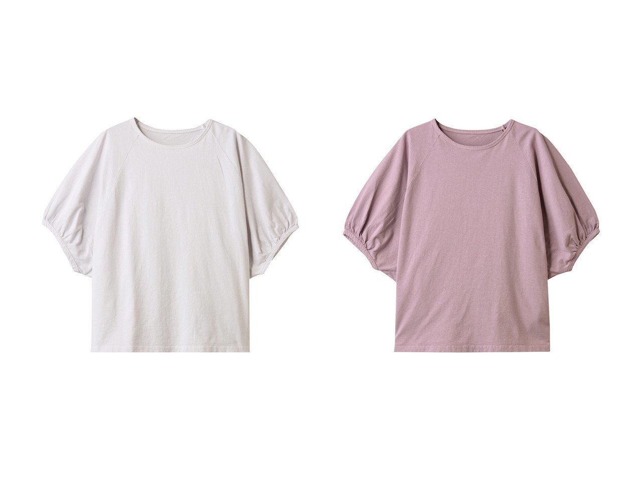 【nest Robe/ネストローブ】のアップサイクルリノ ナチュラルダイコットンリネンドルマンスリーブカットソー トップス、カットソー おすすめ人気トレンドファッション通販アイテム インテリア・キッズ・メンズ・レディースファッション・服の通販 founy(ファニー) 　ファッション　Fashion　レディースファッション　WOMEN　トップス・カットソー　Tops/Tshirt　シャツ/ブラウス　Shirts/Blouses　ロング / Tシャツ　T-Shirts　カットソー　Cut and Sewn　ギャザー　Gather　ショート　Short　スリーブ　Sleeve　リラックス　Relax　夏　Summer　NEW・新作・新着・新入荷　New Arrivals　ホワイト系　White　レッド系　Red　ブラック系　Black　|ID:crp329100000217390