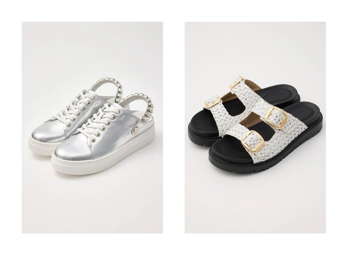 【STACCATO/スタッカート】の2WAYビジューベルトスニーカーサンダル&イントレチャートストーンコンビコンフォートサンダル おすすめ人気トレンドファッション通販アイテム 人気、トレンドファッション・服の通販 founy(ファニー) 　ファッション　Fashion　レディースファッション　WOMEN　ベルト　Belts　サンダル　Sandals　ストーン　Stone　スニーカー　Sneakers　エレガント 上品　Elegant　人気　Popularity　春　Spring　秋　Autumn/Fall　軽量　Lightweight　|ID:crp329100000217414