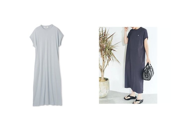 洗練された渋色が魅力のスリーブレスコットンワンピース【GYMPHLEX】CREW NECK SLEEVELESS DRESS おすすめ人気トレンドファッション通販アイテム 人気、トレンドファッション・服の通販 founy(ファニー) ファッション Fashion レディースファッション WOMEN トップス・カットソー Tops/Tshirt ワンピース Dress ドレス Party Dresses シンプル Simple バランス Balance 洗える Washable |ID:crp329100000217463
