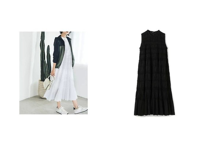 甘さとモードを両立する主役級ティアードワンピース【Pheeta】DRESS（Billi） おすすめ人気トレンドファッション通販アイテム インテリア・キッズ・メンズ・レディースファッション・服の通販 founy(ファニー) https://founy.com/ ファッション Fashion レディースファッション WOMEN ワンピース Dress ドレス Party Dresses インド India 洗える Washable キャップ Cap ギャザー Gather シャーリング Shirring スニーカー Sneakers スポーティ Sporty ティアードワンピース Tiered Dress ノースリーブ No Sleeve バランス Balance パーカー Hoodie フリル Frills リゾート Resort |ID:crp329100000217471
