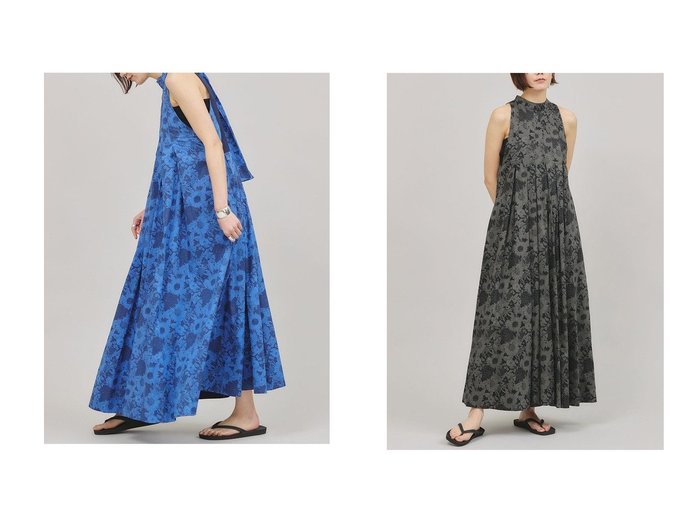 【Curensology】リバティプリントタックワンピース 上品花柄Aラインドレス おすすめ人気トレンドファッション通販アイテム 人気、トレンドファッション・服の通販 founy(ファニー) ファッション Fashion レディースファッション WOMEN ワンピース Dress チュニック Tunic おすすめ Recommend サマー Summer タンク Tank チュニック Tunic ドレス Dress プリント Print リボン Ribbon ロング Long エレガント 上品 Elegant 定番 Standard NEW・新作・新着・新入荷 New Arrivals 日本製 Made In Japan |ID:crp329100000217504