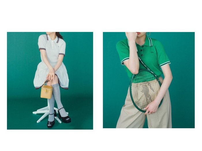 【SNIDEL/スナイデル】のレトロスポーティを上品に着こなす LACOSTE for SNIDEL ポロニット おすすめ人気トレンドファッション通販アイテム 人気、トレンドファッション・服の通販 founy(ファニー) ファッション Fashion レディースファッション WOMEN トップス・カットソー Tops/Tshirt ニット Knit Tops おすすめ Recommend クラシカル Classical シンプル Simple スポーツ Sports セットアップ Set Up トレンド Trend パステル Pastel フィット Fit フォーマル Formal ポロシャツ Polo Shirt 人気 Popularity 夏 Summer 春 Spring S/S・春夏 Ss・Spring/Summer |ID:crp329100000217554