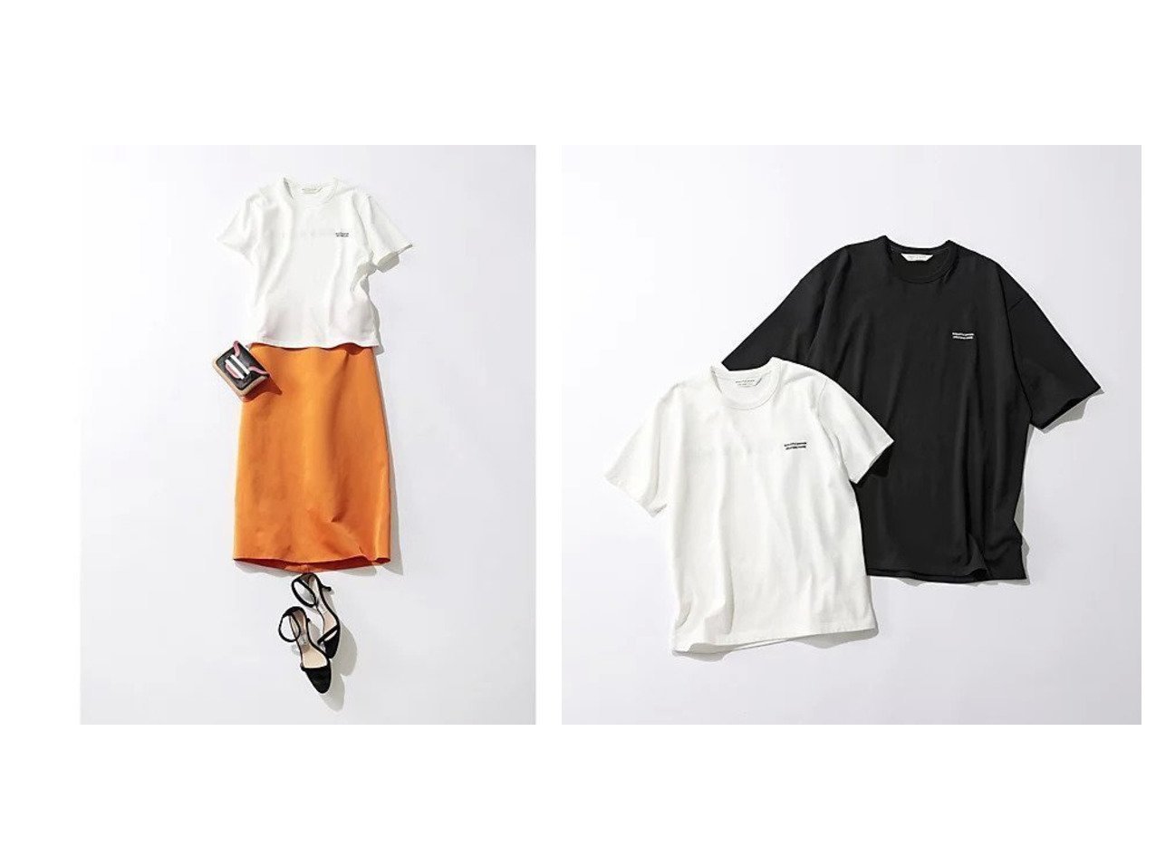 【beautiful people/ビューティフル ピープル】の洗練されたコンパクトシルエット beautiful peopleの刺繍ロゴTシャツ おすすめ人気トレンドファッション通販アイテム インテリア・キッズ・メンズ・レディースファッション・服の通販 founy(ファニー) 　ファッション　Fashion　レディースファッション　WOMEN　おすすめ　Recommend　コンパクト　Compact　バランス　Balance　ビッグ　Big　ブラック系　Black　ホワイト系　White　|ID:crp329100000217570