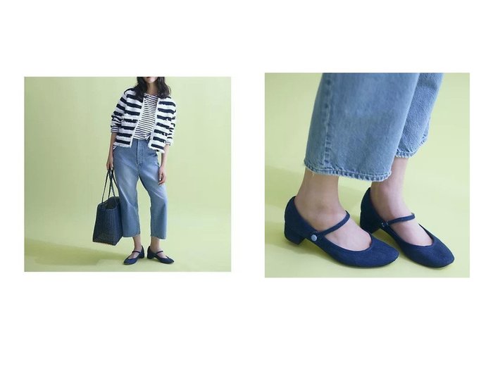【repetto/レペット】のマディソンブルー×レペット×ハピプラストアの限定コラボ！特別な一足「ROSE」パンプス おすすめ人気トレンドファッション通販アイテム インテリア・キッズ・メンズ・レディースファッション・服の通販 founy(ファニー) https://founy.com/ ファッション Fashion レディースファッション WOMEN 春 Spring クラシック Classic コラボ Collaboration シューズ Shoes ソックス Socks デニム Denim 定番 Standard パール Pearl フォーマル Formal モダン Modern ラップ Wrap ローズ Rose ワンポイント One Point エレガント 上品 Elegant |ID:crp329100000217649