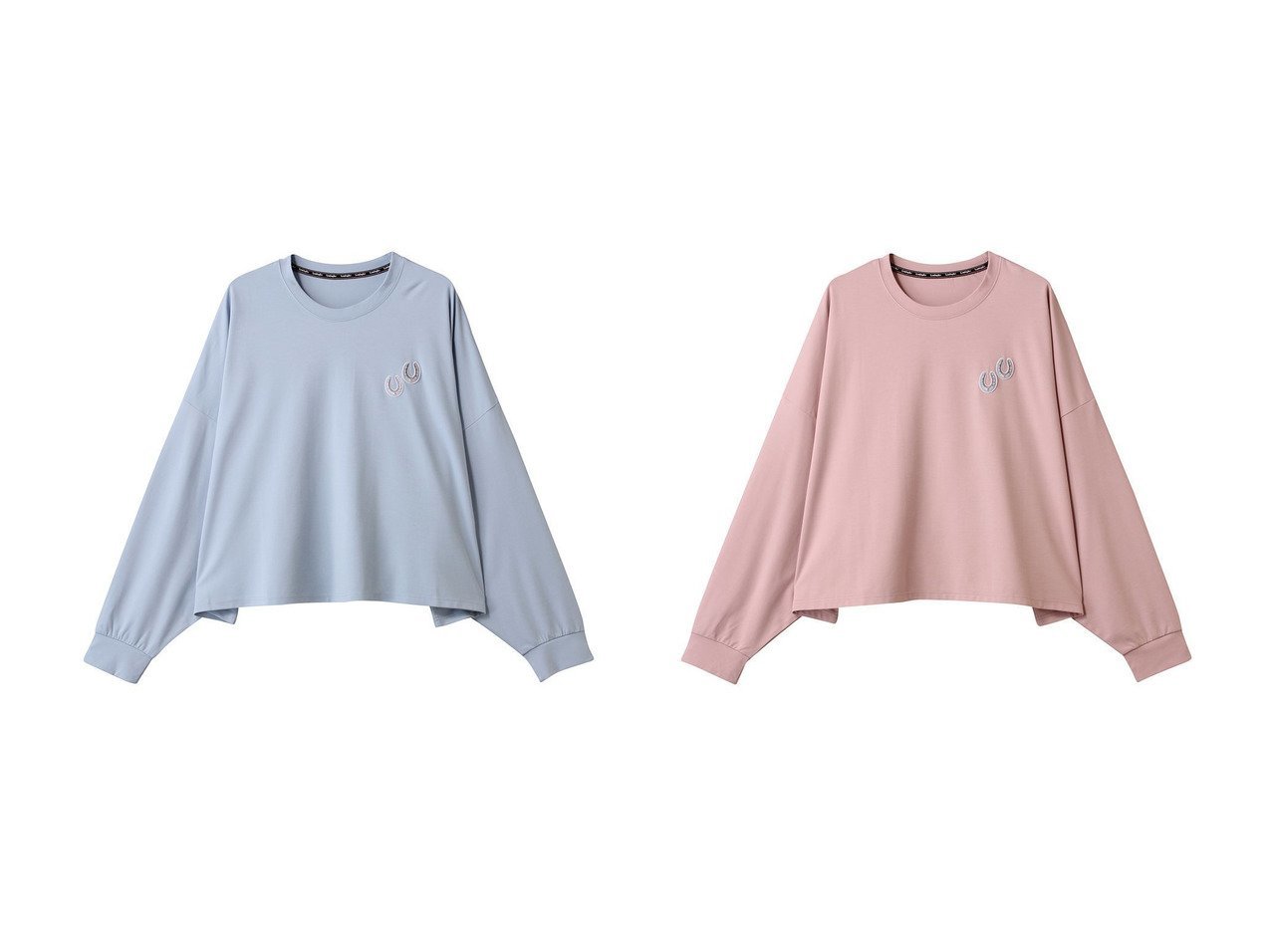 【Lemonplet/レモンプレット】の馬蹄刺しゅうが光る抜け感Tシャツで大人のこなれスタイルに おすすめ人気トレンドファッション通販アイテム インテリア・キッズ・メンズ・レディースファッション・服の通販 founy(ファニー) 　ファッション　Fashion　レディースファッション　WOMEN　トップス・カットソー　Tops/Tshirt　シャツ/ブラウス　Shirts/Blouses　ロング / Tシャツ　T-Shirts　カットソー　Cut and Sewn　ジャージ　Jersey　スリーブ　Sleeve　トレンド　Trend　ドレープ　Drape　ロング　Long　NEW・新作・新着・新入荷　New Arrivals　ブルー系　Blue　レッド系　Red　|ID:crp329100000217657