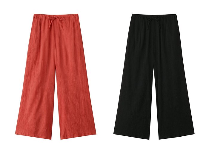 【KID BLUE/キッドブルー】涼やかさと上品さを兼ね備えたサマークレープボトムス おすすめ人気トレンドファッション通販アイテム 人気、トレンドファッション・服の通販 founy(ファニー) ファッション Fashion レディースファッション WOMEN おすすめ Recommend シアー Sheer シンプル Simple ストライプ Stripe セットアップ Set Up パジャマ Pajamas エレガント 上品 Elegant NEW・新作・新着・新入荷 New Arrivals |ID:crp329100000217671