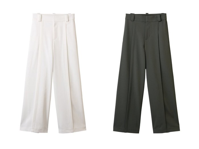 【allureville/アルアバイル】美シルエットを叶えるタックステッチワイドパンツ おすすめ人気トレンドファッション通販アイテム 人気、トレンドファッション・服の通販 founy(ファニー) ファッション Fashion レディースファッション WOMEN パンツ Pants シンプル Simple フロント Front エレガント 上品 Elegant 定番 Standard NEW・新作・新着・新入荷 New Arrivals |ID:crp329100000217719