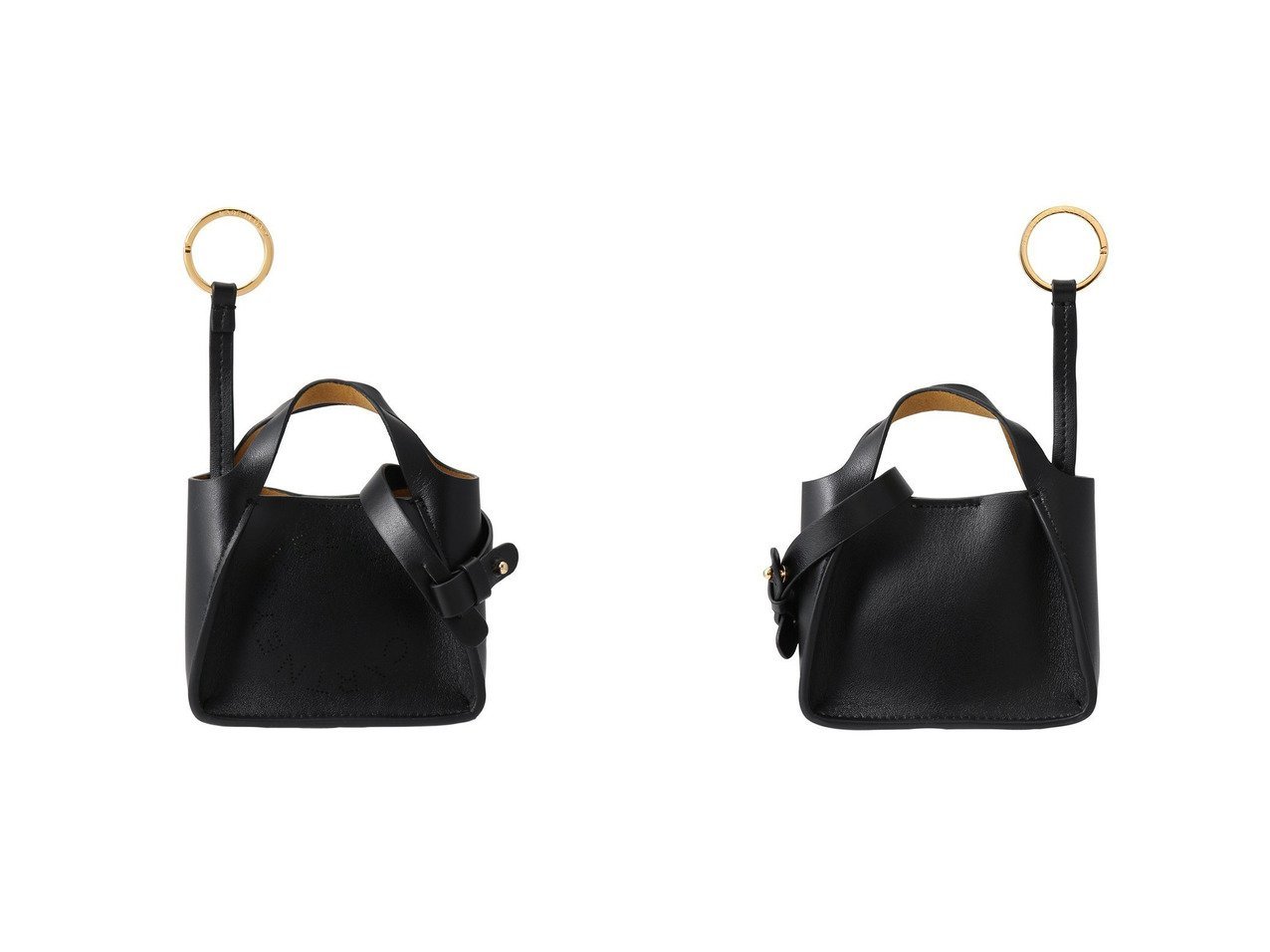 【STELLA McCARTNEY/ステラ マッカートニー】バッグチャームにもなるミニチュアロゴAirPodsケース おすすめ人気トレンドファッション通販アイテム インテリア・キッズ・メンズ・レディースファッション・服の通販 founy(ファニー) 　ファッション　Fashion　レディースファッション　WOMEN　チャーム　Charm　ラップ　Wrap　ブラック系　Black　|ID:crp329100000217753