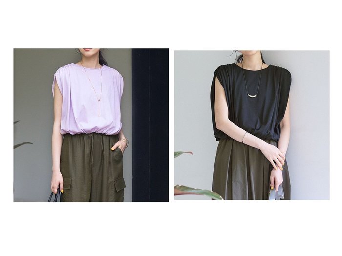 【23区】ギャザーで魅せるエアリーな上品Tシャツ おすすめ人気トレンドファッション通販アイテム 人気、トレンドファッション・服の通販 founy(ファニー) ファッション Fashion レディースファッション WOMEN トップス・カットソー Tops/Tshirt シャツ/ブラウス Shirts/Blouses ロング / Tシャツ T-Shirts カットソー Cut and Sewn エアリー Airy 春 Spring カットソー Cut And Sew ギャザー Gather コンパクト Compact なめらか Smooth ボトム Bottom S/S・春夏 Ss・Spring/Summer NEW・新作・新着・新入荷 New Arrivals 夏 Summer エレガント 上品 Elegant 2025年 2025 2025春夏・S/S Ss,Spring/Summer,2025 |ID:crp329100000217775