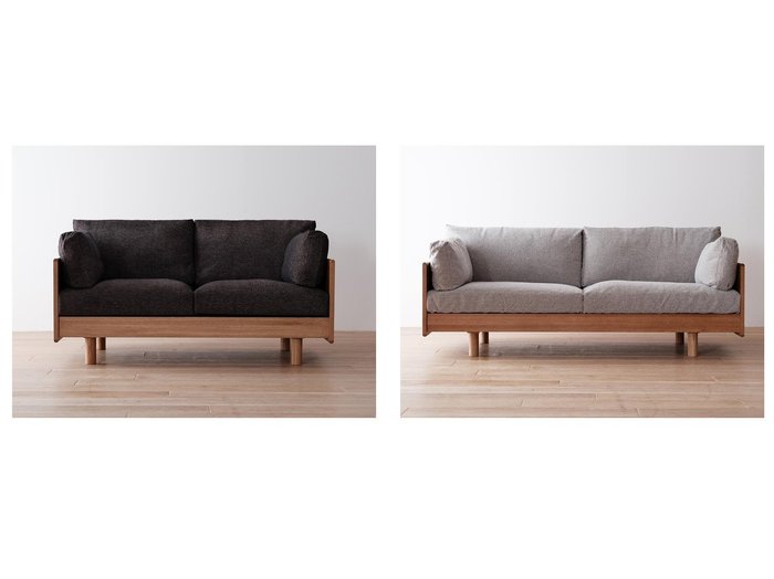 【SALA/サラ】ソファ 182cm／140cm 天然木のぬくもりと快適な座り心地を兼ね備えたデザインソファ おすすめ人気トレンドファッション通販アイテム 人気、トレンドファッション・服の通販 founy(ファニー) クッション Cushion シンプル Simple フォルム Form フレーム Flame ボックス Box ホーム・キャンプ・アウトドア・お取り寄せ Home,Garden,Outdoor,Camping Gear 家具・インテリア Furniture ソファー Sofa |ID:crp329100000217804