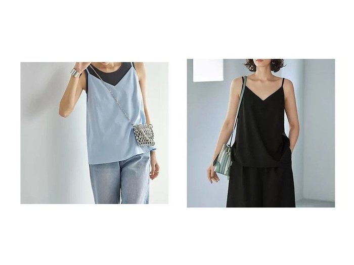 【STYLE DELI/スタイルデリ】きれいめにもカジュアルにも活躍するSTYLE DELIの裏地付き微シボ質感キャミソール おすすめ人気トレンドファッション通販アイテム 人気、トレンドファッション・服の通販 founy(ファニー) ファッション Fashion レディースファッション WOMEN トップス・カットソー Tops/Tshirt キャミソール / ノースリーブ No Sleeves インナー Inner カットソー Cut And Sew キャミソール Camisole シンプル Simple ジョーゼット Georgette タンク Tank デコルテ Decolletage バランス Balance 夏 Summer |ID:crp329100000217834