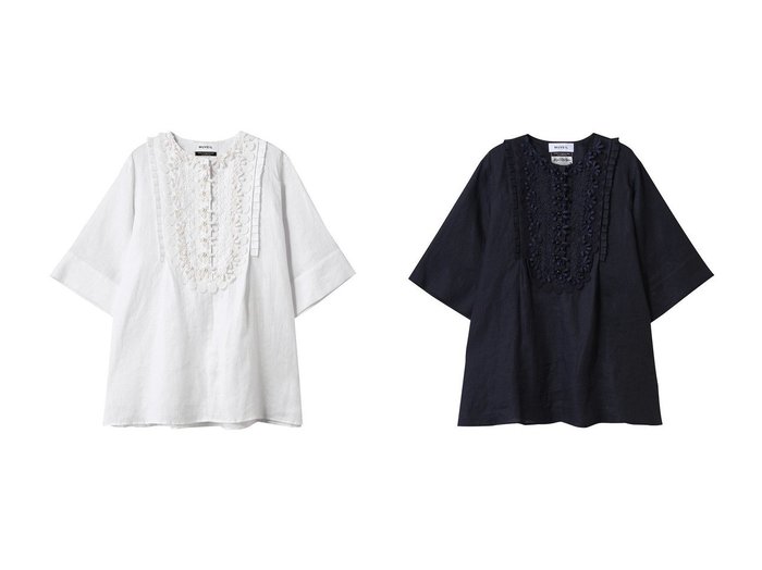 【MUVEIL/ミュベール】繊細レースが華やかに彩る、上品チュニックワンピース おすすめ人気トレンドファッション通販アイテム 人気、トレンドファッション・服の通販 founy(ファニー) ファッション Fashion レディースファッション WOMEN ワンピース Dress チュニック Tunic スリーブ Sleeve チュニック Tunic ハーフ Half フェミニン Feminine フロント Front リネン Linen レース Race エレガント 上品 Elegant 夏 Summer 春 Spring S/S・春夏 Ss・Spring/Summer |ID:crp329100000217900