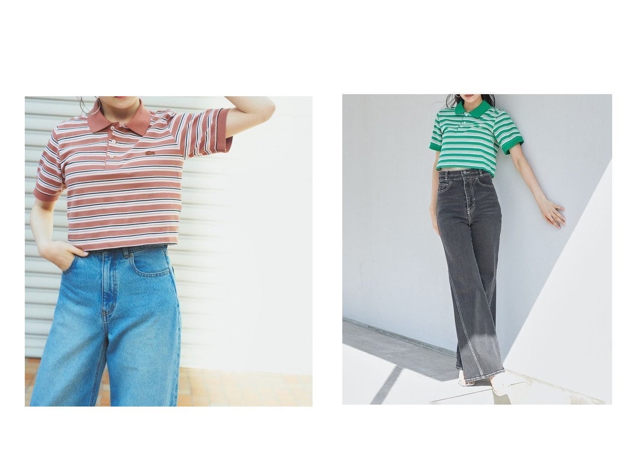 【SNIDEL/スナイデル】スポーティ＆上品 クロップド丈で魅せるポロシャツスタイル おすすめ人気トレンドファッション通販アイテム インテリア・キッズ・メンズ・レディースファッション・服の通販 founy(ファニー) 　ファッション　Fashion　レディースファッション　WOMEN　トップス・カットソー　Tops/Tshirt　シャツ/ブラウス　Shirts/Blouses　ポロシャツ　Polo Shirts　ウェーブ　Wave　春　Spring　クラシカル　Classical　クロップド　Cropped　シンプル　Simple　ストレート　Straight　スポーツ　Sports　スポーティ　Sporty　トレンド　Trend　人気　Popularity　パステル　Pastel　フォーマル　Formal　ボーダー　Border　ポロシャツ　Polo Shirt　S/S・春夏　Ss・Spring/Summer　おすすめ　Recommend　夏　Summer　|ID:crp329100000217927