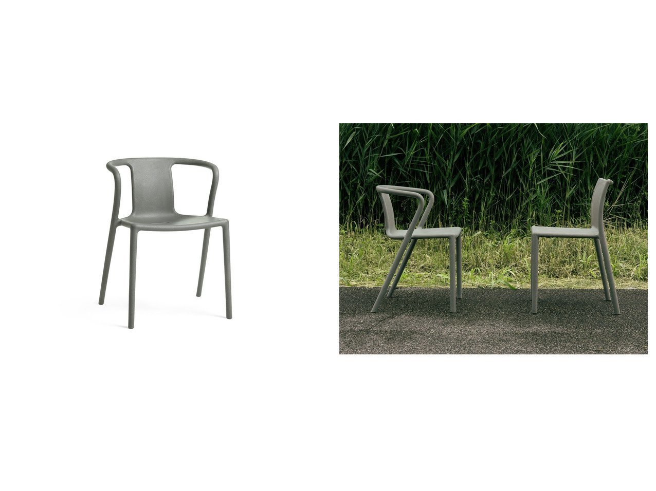 【MAGIS/マジス】サステナブルデザインの象徴 Air-Armchair Eco by Jasper Morrison おすすめ人気トレンドファッション通販アイテム インテリア・キッズ・メンズ・レディースファッション・服の通販 founy(ファニー) 　軽量　Lightweight　送料無料　Free Shipping　|ID:crp329100000217957