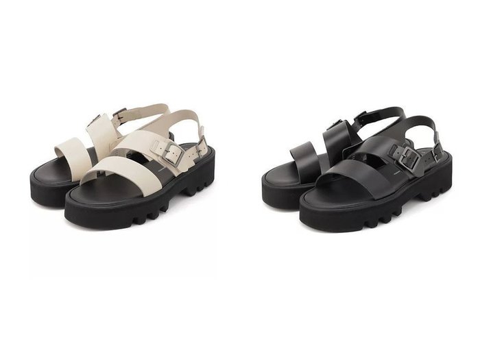 【BEAUTIFUL SHOES/ビューティフルシューズ】派手柄パンツとも好相性の上品ベルト厚底サンダル おすすめ人気トレンドファッション通販アイテム 人気、トレンドファッション・服の通販 founy(ファニー) ファッション Fashion レディースファッション WOMEN サンダル Sandals スクエア Square メタル Metal 今季 This Season 厚底 Platforms |ID:crp329100000217968