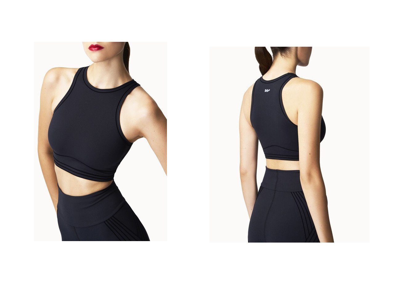 【Wolford/ウォルフォード】スタイルも動きも快適に。高機能ノースリーブクロップトップ おすすめ人気トレンドファッション通販アイテム インテリア・キッズ・メンズ・レディースファッション・服の通販 founy(ファニー) 　ファッション　Fashion　レディースファッション　WOMEN　ワンピース　Dress　シリコン　Silicon　ジャージ　Jersey　ストレッチ　Stretch　パジャマ　Pajamas　NEW・新作・新着・新入荷　New Arrivals　ブラック系　Black　|ID:crp329100000218000