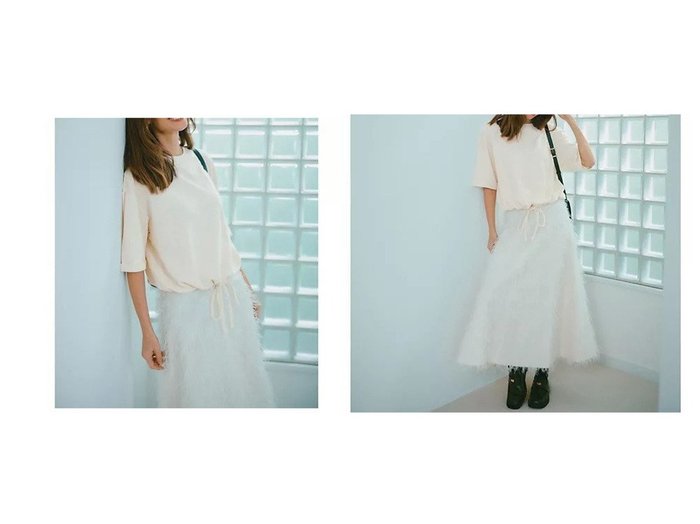 【suadeo/スアデオ】シルエット自在 裾ドロスト付きでアレンジ自在な5分袖Tシャツ おすすめ人気トレンドファッション通販アイテム インテリア・キッズ・メンズ・レディースファッション・服の通販 founy(ファニー) https://founy.com/ ファッション Fashion レディースファッション WOMEN トップス・カットソー Tops/Tshirt シャツ/ブラウス Shirts/Blouses ロング / Tシャツ T-Shirts バランス Balance ワイド Wide 洗える Washable |ID:crp329100000218021