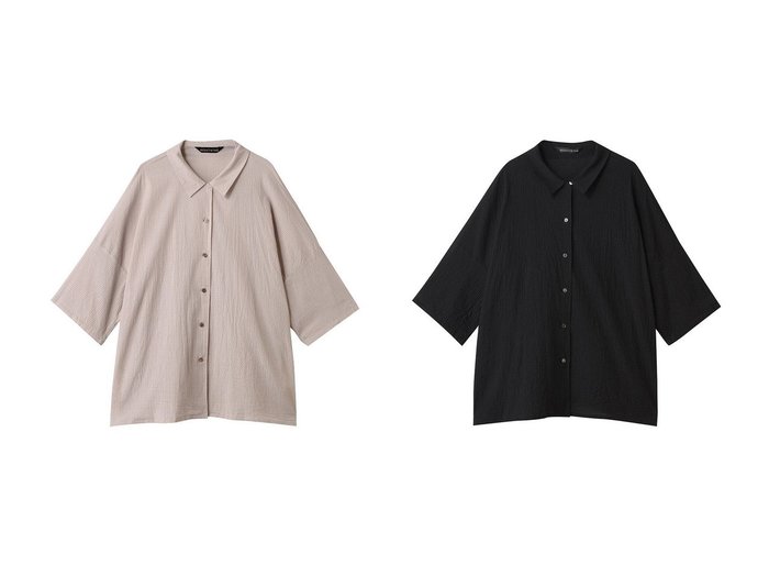 【mizuiro ind/ミズイロ インド】旬ディテール×涼感素材で差がつく大人シャツ おすすめ人気トレンドファッション通販アイテム インテリア・キッズ・メンズ・レディースファッション・服の通販 founy(ファニー) https://founy.com/ ファッション Fashion レディースファッション WOMEN トップス・カットソー Tops/Tshirt シャツ/ブラウス Shirts/Blouses ショート Short シンプル Simple スリーブ Sleeve ファブリック Fabric リラックス Relax ワイド Wide NEW・新作・新着・新入荷 New Arrivals |ID:crp329100000218027