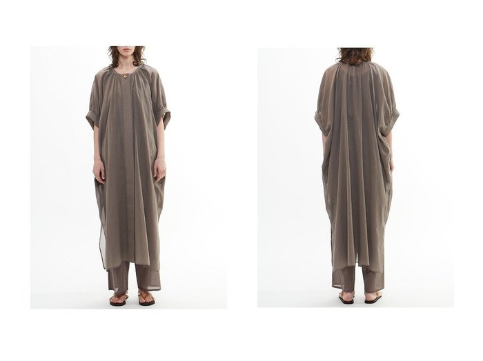 【PLAIN PEOPLE/プレインピープル】清涼感×2WAYスタイルで着まわせるセットドレス おすすめ人気トレンドファッション通販アイテム 人気、トレンドファッション・服の通販 founy(ファニー) 　ファッション　Fashion　レディースファッション　WOMEN　ワンピース　Dress　ドレス　Party Dresses　チュニック　Tunic　アンダー　Under　チュニック　Tunic　ドレス　Dress　プリント　Print　ロング　Long　NEW・新作・新着・新入荷　New Arrivals　羽織　Haori　|ID:crp329100000218044