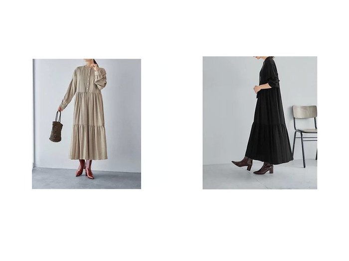 【STYLE DELI/スタイルデリ】シボ感×ティアードで大人映え、涼やかロングワンピース おすすめ人気トレンドファッション通販アイテム 人気、トレンドファッション・服の通販 founy(ファニー) ファッション Fashion レディースファッション WOMEN ワンピース Dress イエロー Yellow インナー Inner 春 Spring カフス Cuffs ギャザー Gather クール Cool ショルダー Shoulder ジャケット Jacket スニーカー Sneakers スリット Slit ダメージ Damage チュニック Tunic ティアード Tiered ティアードワンピース Tiered Dress ドロップ Drop 定番 Standard パーカー Hoodie パール Pearl フロント Front ブルゾン Blouson ポケット Pocket リラックス Relax ロング Long 冬 Winter S/S・春夏 Ss・Spring/Summer おすすめ Recommend 夏 Summer |ID:crp329100000218068