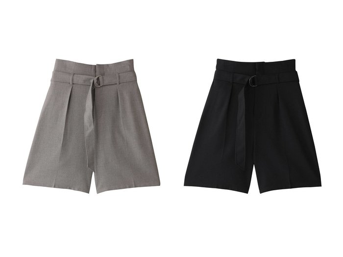 【MIDIUMISOLID/ミディウミソリッド】上品に着こなすハイウエストショートパンツ おすすめ人気トレンドファッション通販アイテム インテリア・キッズ・メンズ・レディースファッション・服の通販 founy(ファニー) https://founy.com/ ファッション Fashion レディースファッション WOMEN パンツ Pants ハーフ / ショートパンツ Short Pants ショート Short マニッシュ Mannish NEW・新作・新着・新入荷 New Arrivals |ID:crp329100000218081