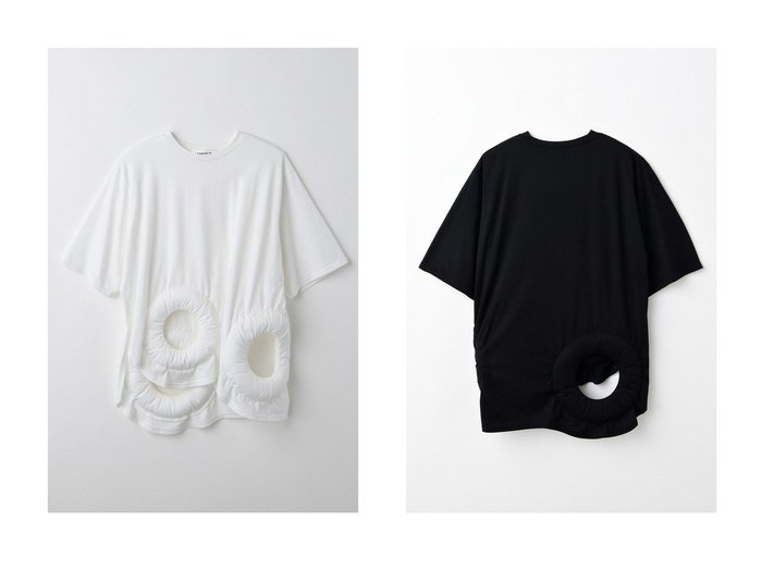 【ENFOLD/エンフォルド】ふっくらと音色をまとう、アートなTシャツ おすすめ人気トレンドファッション通販アイテム インテリア・キッズ・メンズ・レディースファッション・服の通販 founy(ファニー) https://founy.com/ ファッション Fashion レディースファッション WOMEN トップス・カットソー Tops/Tshirt シャツ/ブラウス Shirts/Blouses ロング / Tシャツ T-Shirts カットソー Cut and Sewn ショート Short スリーブ Sleeve 今季 This Season NEW・新作・新着・新入荷 New Arrivals |ID:crp329100000218086
