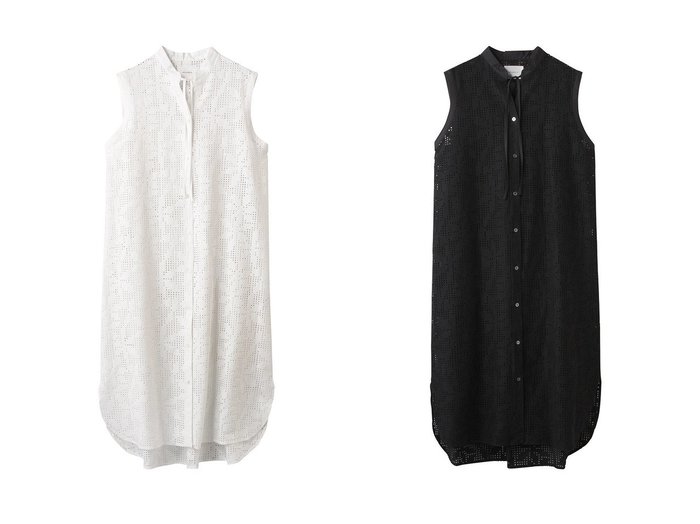 【MIDIUMISOLID/ミディウミソリッド】のslv shirt OP ワンピース おすすめ人気トレンドファッション通販アイテム 人気、トレンドファッション・服の通販 founy(ファニー) ファッション Fashion レディースファッション WOMEN ワンピース Dress チュニック Tunic チュニック Tunic パーティ Party フェミニン Feminine リュクス Luxe レース Race ロング Long NEW・新作・新着・新入荷 New Arrivals |ID:crp329100000218260