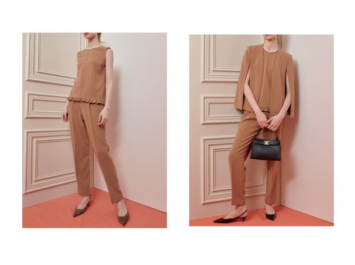【allureville/アルアバイル】きちんと感と着まわし力を両立 「LOULOU WILLOUGHBY」テーパードパンツ おすすめ人気トレンドファッション通販アイテム 人気、トレンドファッション・服の通販 founy(ファニー) ファッション Fashion レディースファッション WOMEN パンツ Pants バッグ Bag おすすめ Recommend ジャケット Jacket セットアップ Set Up メンズ Mens 定番 Standard NEW・新作・新着・新入荷 New Arrivals |ID:crp329100000218269